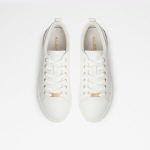 ALDO • Casual Style Faux Fur Street Style Plain Low-Top Sneakers